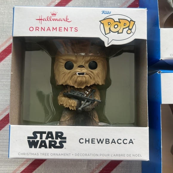 Set of 5 FunkoPop’s StarWars ornaments by Hallmark new in box
￼ - Picture 2 of 6